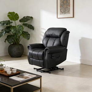 Fauteuil inclinable <span class=keywords><strong>de</strong></span> cinéma surdimensionné et fonctionnel en cuir marron 175° pour personnes âgées, idéal pour le salon – Approvisionnement direct usine - Product Image 6