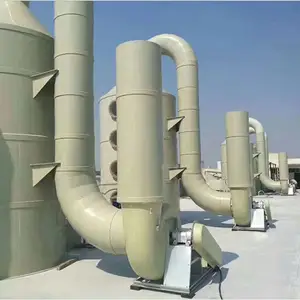 Rifiuti chimici A Spruzzo del Gas Assorbimento Scrubber Cleaner Torre Industriale Spray Purificazione Torre