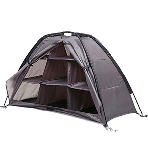 Cross-Border 9-Compartment Outdoor Storage Cabinet Square Oxford Fabric Foldable <strong>Shoe</strong> Rack <strong>Tent</strong> for Camping Dinner Storage - Product Image 1