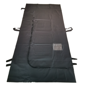 Finition imprimée de <span class=keywords><strong>sac</strong></span> <span class=keywords><strong>mortuaire</strong></span> adulte de PVC de style européen pour le transport funéraire d'approvisionnements - Product Image 1