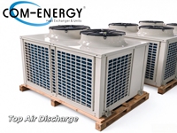 Unit Kondensor Pendingin Gudang Dingin COM-ENERGY Medium High Temp Copeland ZB dengan Casing Lebar Tipe U