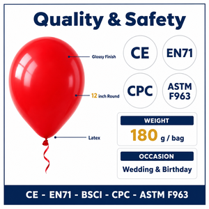 Kit de Globos de Látex Brillantes Rojos, Negros y Blancos, 60 Piezas, 12 Pulgadas, Decoraciones de Fiesta con Confeti para Cumpleaños, Graduación, <span class=keywords><strong>Stranger</strong></span> <span class=keywords><strong>Things</strong></span> - Product Image 3
