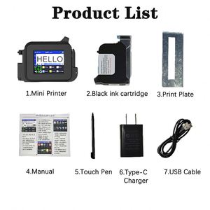 Tij xách tay mini cầm tay máy in phun với 12.7 mét chiều cao in ấn - Product Image 6