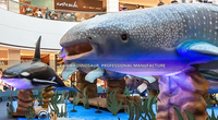 Giant Animatronic Whale Shark Sea Animal Whale Shark Model Customize for Water Park