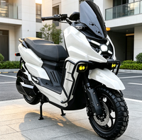 Moto électrique tout-terrain robuste pour adultes, moteur 2000W, pneus larges de 12 pouces, frein à disque double, scooter électrique tout-terrain