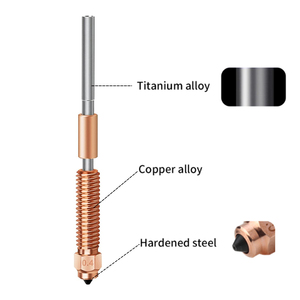 Boquilla de alta calidad <span class=keywords><strong>para</strong></span> K1C <span class=keywords><strong>Ender</strong></span> <span class=keywords><strong>3</strong></span>, 0,4mm, 0,6mm, 0,8mm, compatible con impresión de alta velocidad <span class=keywords><strong>para</strong></span> boquilla K1C - Product Image 2