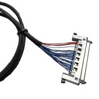 Kabel Komputer TV SHAN WEI LVDS Kustom 650MM PVC JAE FI-RE51S-HL Kabel Layar untuk Mesin Elektronik Kabel Harness Layar LCD