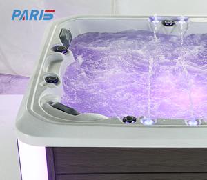 Whirlpool Outdoor 2M Masaje Bañera de hidromasaje 4 personas Lujo al aire libre Venta caliente Precio de spa rentable Bañera de hidromasaje Spa al aire libre - Product Image 6