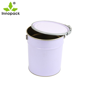 Contenedor de hojalata de alta calidad, anticorrosión y antioxidante, apto para uso alimentario, capacidad de 13 kg, venta directa de fábrica, cubeta metálica de 13 L - Product Image 4