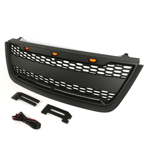 Accesorios Exteriores para Automóviles, Rejilla Delantera Negra Mate, Compatible con <span class=keywords><strong>Ford</strong></span> <span class=keywords><strong>Expedition</strong></span> 2003-2006 - Product Image 6