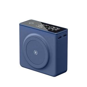 Banque d'alimentation portable sans fil F15 15W en alliage d'aluminium ultra-mince avec design magnétique, écran LED, batterie au cobalt pur, garantie 1 an - Product Image 1