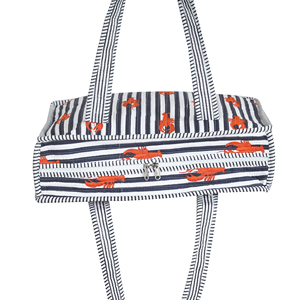 Sac fourre-tout matelassé uni fait main style preppy pour femme, écologique, été-automne, avec ouverture supérieure, sac de shopping toutes saisons - Product Image 4
