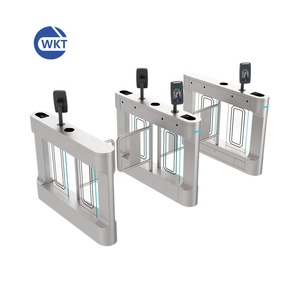 Tourniquet trépied de pleine hauteur de dessin animé Wan certifié CE FCC IP66 tourniquets de demi-hauteur de porte de vitesse de barrière d'aileron d'oscillation - Product Image 3