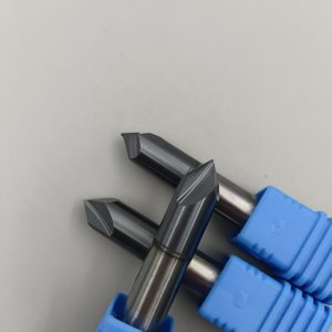 HRC-45 60 độ <span class=keywords><strong>chamfer</strong></span> phay cutter 2-Flute chamfering công cụ cho thép với lớp phủ altin và hỗ trợ OEM - Product Image 6