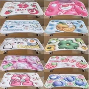 Có thể điều chỉnh MDF máy tính xách tay bàn mở rộng có thể gập lại máy tính bảng cho không gian nhỏ thiết kế đơn giản rollaway giường bay cửa sổ tính năng - Product Image 6