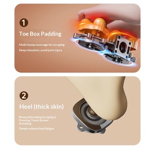 Mesin Pijat Kaki Shiatsu dengan Getaran dan Pemanas untuk Kaki yang Sakit, Nyeri Tumit, dan Neuropati - Product Image 4