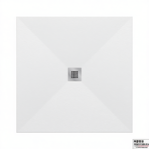 Plato de Ducha Bliss Quadro Line 80 x 80 cm Blanco 9003 - Product Image 2