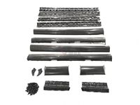 Jupes latérales pour Mercedes Classe V, style long ou court, pour W447 V250 V260 VITO METRIS, pièces extérieures automobiles, barre latérale W447, jupes latérales