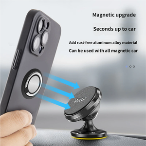 Suporte Magnético Ultra-Fino para Telefone, Montagem em Carro, Suporte para Celular com Rotação de 360 Graus, Grips Magnéticos para Telefone em Lote - Product Image 4
