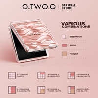 O.TW O.O Nouveau produit Palette de maquillage personnalisée DIY Exclusive Poudre pressée Blush Fard à paupières
