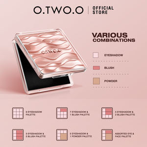 O.TW O.O Nuevo producto Paleta de maquillaje personalizada DIY Exclusivo Polvo prensado Blush Sombra de ojos - Product Image 4