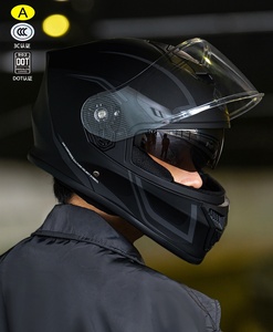 Certification par points Casque de moto pour hommes Toutes saisons OEM ODM Personnalisation Casque d'équitation intégral - Product Image 5