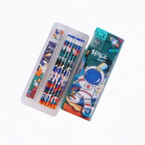 Ensemble de règles mignonnes personnalisées XPM, papeterie, trousse à crayons multifonctionnelle de grande capacité, boîte à crayons, ensemble de papeterie, cadeau pour enfants - Product Image 4