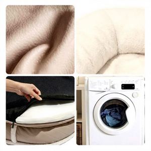 Cama para Gatos Simple, Elegante y Clásica con Funda Extraíble y Lavable, Diseño Antideslizante, Ecológico y Duradero - Product Image 3