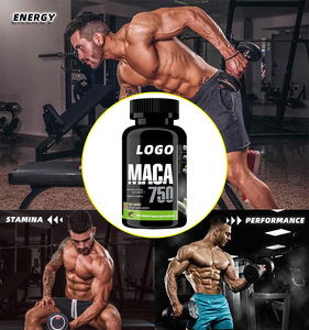 Cápsulas de Maca Panax <span class=keywords><strong>Ginseng</strong></span> de Alta Qualidade, Aumentador Natural de Energia para Homens, Pílulas de Maca Fortes para Adultos e Mulheres Grávidas - Product Image 4