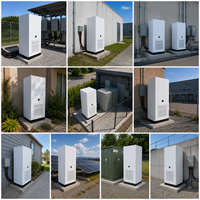 Système de stockage d'énergie commercial et industriel tout-en-un 261 kWh LiFePO4 à refroidissement liquide, armoire extérieure IP65, OEM ODM BOXC-2.7T