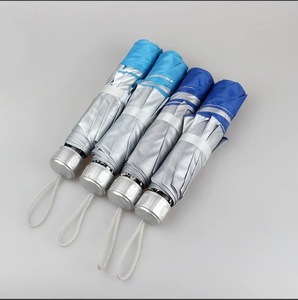 8K os <span class=keywords><strong>inversé</strong></span> 7 ruban d'argent <span class=keywords><strong>parapluie</strong></span> de soleil <span class=keywords><strong>pliable</strong></span> pièces Protection et Logo imprimé <span class=keywords><strong>parapluie</strong></span> à bas prix - Product Image 5