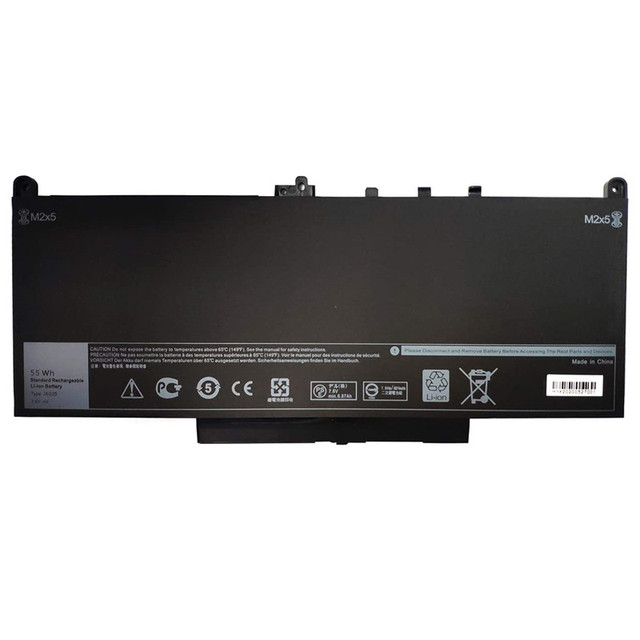 Factory Wholesale Durable Laptop Battery Compatible with Dell Latitude E7270 E7470 J60J5 PDNM2 7CJRC OEM Available