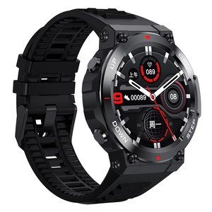 Montre connectée pour homme Drioshipping, batterie de 400 mAh, écran de 1,32 pouce, étanche IP68, tracker de fitness pour les sports de plein air, Bluetooth - Product Image 4