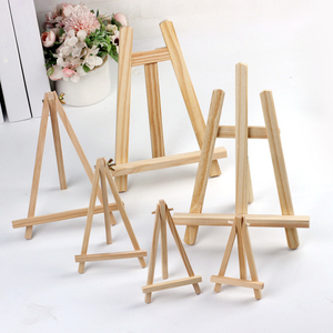 Mini support de bureau pour enfants, support de téléphone en <span class=keywords><strong>bois</strong></span>, <span class=keywords><strong>petit</strong></span> <span class=keywords><strong>chevalet</strong></span> pour peinture à l'huile - Product Image 2