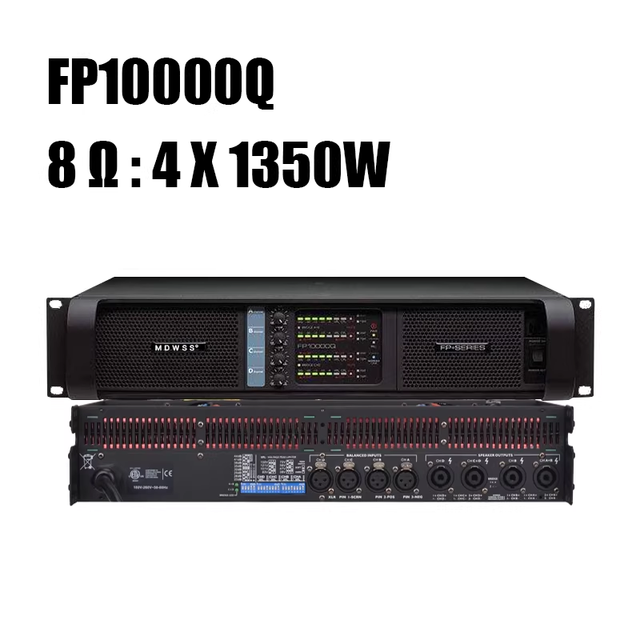 FP10000Q Four Channel 4*1350W Digital Power Amplifier and FP14000 Two Channel 2*2350W Digital Power Amplifier