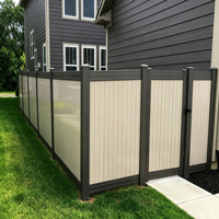 Panneaux de clôture en aluminium de sécurité de 6 pieds de qualité export avec design à pointe, portails soudés noirs thermolaqués pour balcons