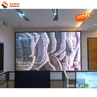 Écran LED COB à pas fin HD P0.9 P1.2 P1.5 pour mur vidéo intérieur, avec maintenance frontale, idéal pour centre de commande et salle.
