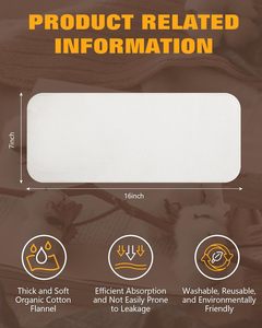 Fascia in Cotone Biologico per Impacco <span class=keywords><strong>di</strong></span> Olio <span class=keywords><strong>di</strong></span> Ricino, Riutilizzabile <span class=keywords><strong>e</strong></span> Senza Disordine, Kit per Detox del Fegato <span class=keywords><strong>e</strong></span> Miglioramento del Sonno - Product Image 3