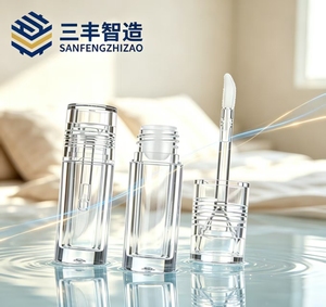 Tube vide pour gloss à lèvres 3ml, mini-contenant personnalisable avec logo et emballage - Product Image 1