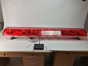 Barra <span class=keywords><strong>de</strong></span> Luces Giratoria <span class=keywords><strong>de</strong></span> Emergencia Larga <span class=keywords><strong>de</strong></span> 63 Pulgadas, Color Rojo Ámbar, con <span class=keywords><strong>LED</strong></span> y Halógeno, para Camión - Product Image 5