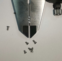 LeGood M1.4*3.0 T3 Sekrup Kepala Torx 304 Baja Tahan Karat KELAS 4 Finishing Polos untuk Jam Tangan Sistem Pengukuran Metrik