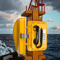 Fournisseur Téléphone d'urgence d'extérieur analogique VoIP industriel résistant aux intempéries à bord