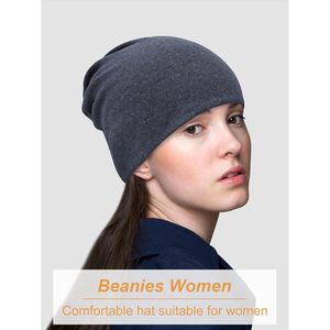 Berretti in cotone leggero di alta qualità da donna e da uomo morbidi cappelli a cuffia elastica chemio con teschio - Product Image 5