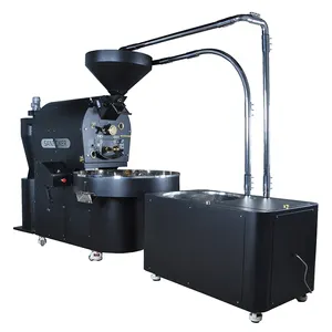 15kg Coffee Roasting Machine Industrial Factory Coffee Bean Roasting Machine Double Layer Carbon Steel Drum Roasting Machine