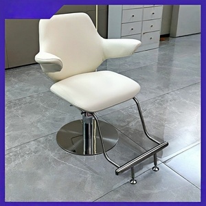 Sillón de Barbería Profesional XDL <span class=keywords><strong>Beauty</strong></span> <span class=keywords><strong>Salon</strong></span>, Material de Cuero, Altura Ajustable, Reposapiés Ajustable para Uso en Barberías - Product Image 3