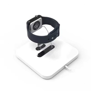 Anti-Theft Security <b>Alarm</b> System Apple Watch Display Holder Built-in Wire Magnetic Wireless Charging Made of Durable Plastic - Product Image 4