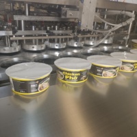 Machine de scellage automatique pour gobelets en plastique pour lait, eau, yaourt, thé, machine de remplissage et de scellage automatique de gobelets