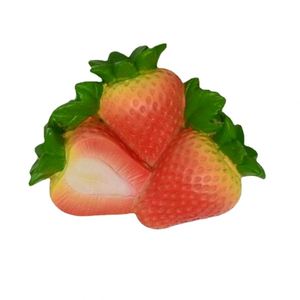 Accesorios Decorativos para el Hogar - Colección de Imanes de Frutas de Resina con Uva, Fresa, Durian, Mango y Pitaya - Decoración 3D para la Cocina - Product Image 5