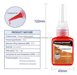 Colle structurelle MKX12 GUOELEPHANT Power Glue 15ml pour renforcement de vis, fixation automobile et de meubles - Product Image 5