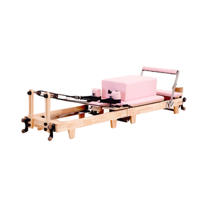 Nuovo Design Professionale di Alta Qualità, <span class=keywords><strong>Reformer</strong></span> <span class=keywords><strong>Pilates</strong></span> Pieghevole Regolabile in Legno Massello, <span class=keywords><strong>Benefici</strong></span> per la Salute per Studi di <span class=keywords><strong>Pilates</strong></span> - Product Image 2